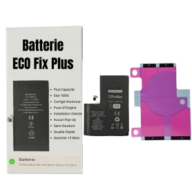 Batterie iPhone 13 Pro Max (ECO Fix Plus) 130% Plus Durable - Aucun Pop-up / État 100%