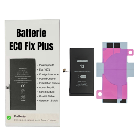 Batterie iPhone 13 (ECO Fix Plus) Installation Directe - Aucun Pop-up / État 100%