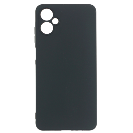 Silicone Protective Shell for Samsung A06 Black - Durable Phone Case Cover