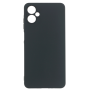 Silicone Protective Shell for Samsung A06 Black - Durable Phone Case Cover