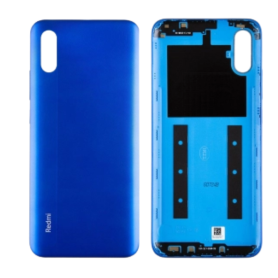 Vitre Arrière Xiaomi Redmi 9A Bleu Original Démonté Grade A - Remplacement de Qualité