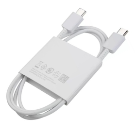 Type-C / Type-C Cable Samsung EP-DN980 5A White - 1M - Bulk