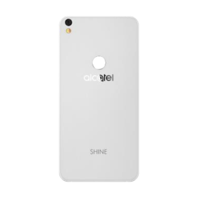 Vitre arrière Alcatel Shine Lite Blanc - Pièce d'origine Grade AB - Remplacement de qualité