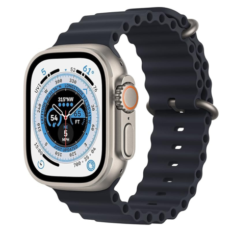 Buy Apple Watch Ultra Cellular 49mm Titanium Midnight Ocean Band Grade A with Box & Accessories