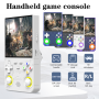 Mini Console de Jeu Vidéo Portable R36 ULTRA 4'' 256 Go - Blanc - Expérience de Jeu Inégalée