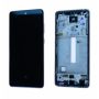 Écran Samsung Galaxy A52 5G Bleu avec Châssis Original - Qualité AB pour Remplacement Facile
