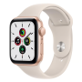 Apple Watch Series SE 44mm GPS + Cellular Gold Aluminum Smartwatch - Grade AB | Great Value & Stylish Band
