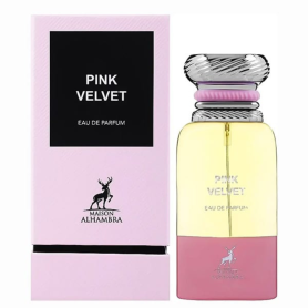 Eau de Parfum Maison Alhambra Pink Velvet 100ml - Fragrance Unisexe Élégante et Envoûtante