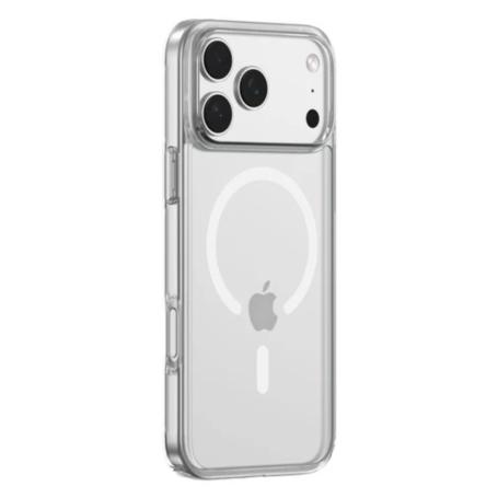 Coque de Protection MagSafe Transparente pour iPhone 17 Pro Max - Série Comma Glass