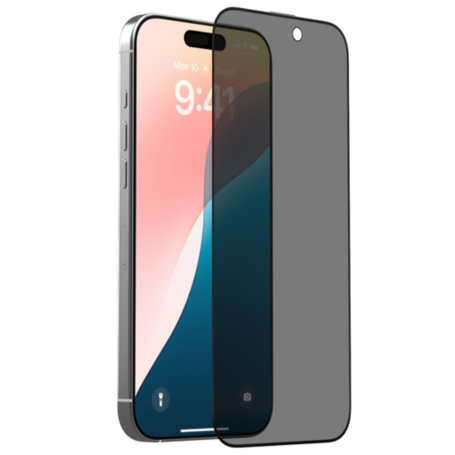 Verre Trempé HD Van Series pour iPhone 16 Pro Max - Protection Écran Complète avec Outil d'Assistance - Devia Transparent