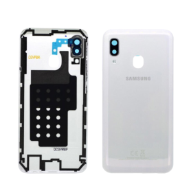 Samsung Galaxy A20e Rear Glass White Original Disassembled Grade AB - Replacement Back Cover