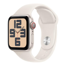 Apple Watch SE 2 GPS + Cellulaire 44mm Lumière Stellaire Aluminium avec Bracelet | Grade A avec Boîte et Chargeur | Offres Exclu