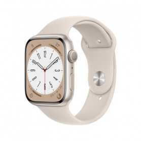 Apple Watch Series 8 GPS 41mm Starlight Aluminum - Grade A with Box & Charger | Elevate Your Experience