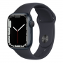 Smartwatch, Wearable - Connected Watch Apple Watch Series 7 GPS 41mm Midnight Aluminum with Bracelet - Grade AB (VAT on Margin)*