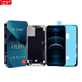Écran iPhone 12 Pro Max OLED - Remplacement Haute Qualité avec Support IC Change ZYN