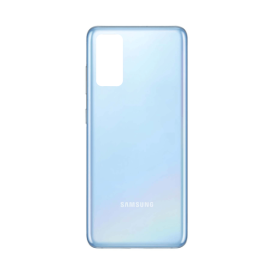 Vitre Arrière Originale Samsung Galaxy S20 Bleu - Remplacement de Qualité pour 4G/5G (G985F/G986B) - Grade A