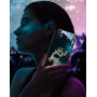 Coque de Protection Lumineuse Cerf Doré pour iPhone avec Câble d'Alimentation - Élégance et Fonctionnalité