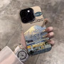 Protective Case Mount Fuji for iPhone - Black | Durable & Stylish Phone Protection
