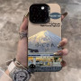 Protective Case Mount Fuji for iPhone - Black | Durable & Stylish Phone Protection