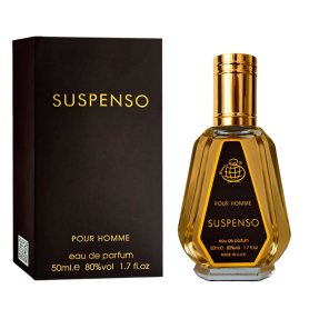 Eau de Parfum Homme Fragrance World Suspenso 50ml - Élégance et Sophistication