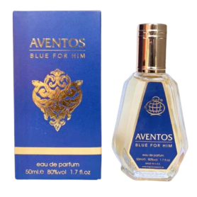 Achat Eau de Parfum Fragrance World Aventos Blue For Him - Pour Homme - 50ml en Ligne