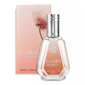 Eau de Parfum Fragrance World Evidence 50ml pour Femme - Achat Parfum Féminin en Ligne