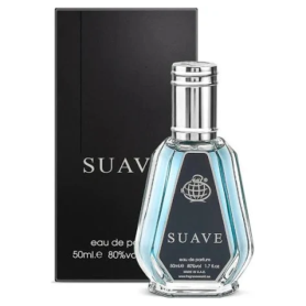 Eau de Parfum Fragrance World SUAVE pour Homme 50ml - Élégance et Raffinement Sensuel