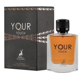 Eau de Parfum Maison Alhambra Your Touch pour Homme 100ml - Parfum Élegant et Intense pour Homme Moderne