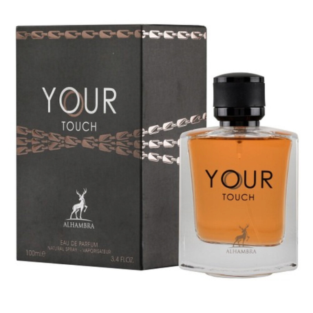 Eau de Parfum Maison Alhambra Your Touch pour Homme 100ml - Parfum Élegant et Intense pour Homme Moderne