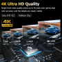 Caméra de Voiture Dash Cam DVR HD 4K GPS D30 Sécurité Routière et Enregistrement Haute Définition