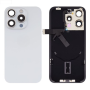 Buy Rear Glass iPhone 15 Pro Titanium Silver With MagSafe No Logo - Premium Quality Replacement
