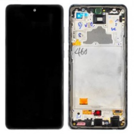 Écran Samsung Galaxy A72 4G/5G Noir avec Châssis Incell - Remplacement Haute Qualité GH82-30474A
