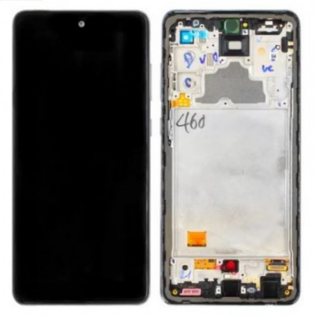 Écran Samsung Galaxy A72 4G/5G Noir avec Châssis Incell - Remplacement Haute Qualité GH82-30474A