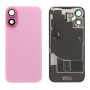 Back Glass, Rear Cover - Vitre Arrière iPhone 16 Rose Avec MagSafe (Grand trou) Sans Logo, wholesale price