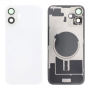 Vitre arrière, Dos - Vitre Arrière iPhone 16 Plus Blanc Avec MagSafe (Grand trou) Sans Logo, prix de gros.