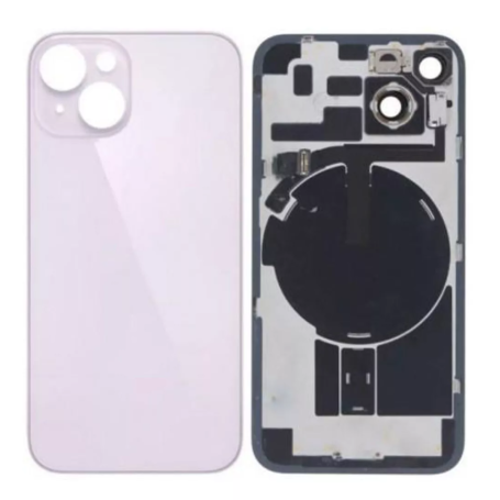 Back Glass, Rear Cover - iPhone 14 Plus Back Glass Purple With MagSafe (Large Hole) No Logo, wholesale price