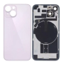 Back Glass, Rear Cover - iPhone 14 Plus Back Glass Purple With MagSafe (Large Hole) No Logo, wholesale price