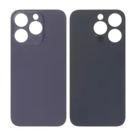 Rear Cover, Back Glass - iPhone 14 Pro Purple Back Glass (Large Hole) No Logo, wholesale price