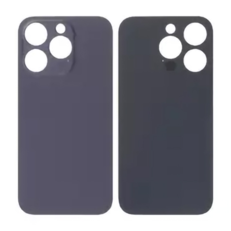 Rear Cover, Back Glass - iPhone 14 Pro Purple Back Glass (Large Hole) No Logo, wholesale price