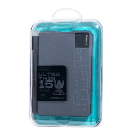 Power Bank, Portable Charger - PD20W 5000mAh MP-5 REMAX Fast Charging Magnetic Power Bank - Grey, wholesale price