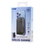 Chargeur portable, Batterie externe - Power Bank 3-en-1 15W Wireless avec Support Pliable 10000mAh RPP-695 REMAX - Bleu, prix de