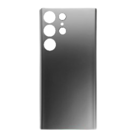 Back Glass - Rear Window Samsung Galaxy S23 Ultra (S918B) without Contour Lens Gray (Original Disassembled) - Grade A, wholesale