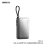 Batterie Externe, Chargeur Portable - Power Bank à Charge Rapide 20W+22.5W Type-C avec Câble 10000mAh RPP-19 REMAX - Gris, prix