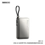 Batterie Externe, Chargeur Portable - Power Bank à Charge Rapide 20W+22.5W Type-C avec Câble 10000mAh RPP-19 REMAX - Gris, prix