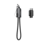 Câble, Connecteur - Type-C / Type-C 65W en Alliage de Zinc avec Corde Suspendue Tressé REMAX C6(C-C) - 0.2 M, prix de gros.
