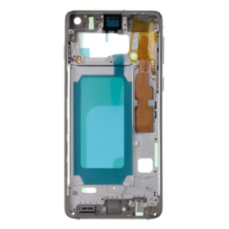 Vitre arrière, Dos - Châssis Samsung Galaxy S10 (G973F) Noir, prix de gros.