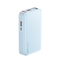 Power Bank, Portable Charger - REMAX FCP-25 10000mAh 22.5W Fast Charging Power Bank with Telescopic Type-C Cable - White, wholes