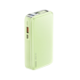 Power Bank, Portable Charger - REMAX FCP-25 10000mAh 22.5W Fast Charging Power Bank with Telescopic Type-C Cable - White, wholes
