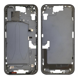 Back Cover Housing iPhone 15 Plus without Back Glass without Battery Noir eSIM US (Original Dismantled) Grade A Replacement Part, Rear Case - Back Cover Housing iPhone 15 Plus without Back Glass without Battery Noir eSIM US (Original Disman