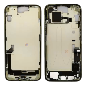 Châssis, Structure - Chassis iPhone 15 Plus Jaune sans Vitre Arrière sans Batterie eSIM US (Origine Demonté) Grade A, prix de gr